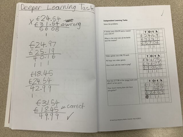 Image of Amazing maths in year 4